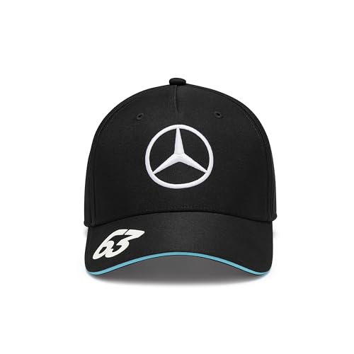 MERCEDES AMG PETRONAS F1 Kinder 2024 George Russell Kappe - Schwarz - Einheitsgröße von Mercedes AMG Petronas