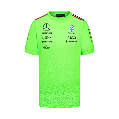 MERCEDES AMG PETRONAS Formula One Team - 2023 Team-Setup-T-Shirt - Grün - Männer - Größe: XL von MERCEDES AMG PETRONAS