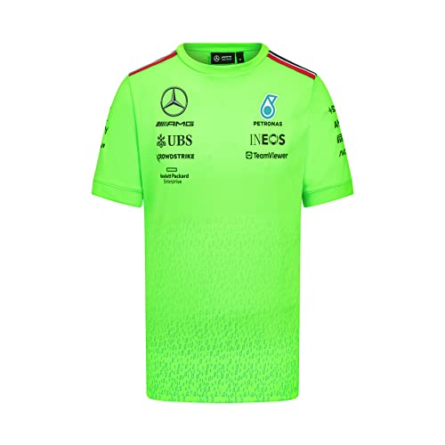 MERCEDES AMG PETRONAS Formula One Team - 2023 Team-Setup-T-Shirt - Grün - Männer - Größe: XXL von MERCEDES AMG PETRONAS