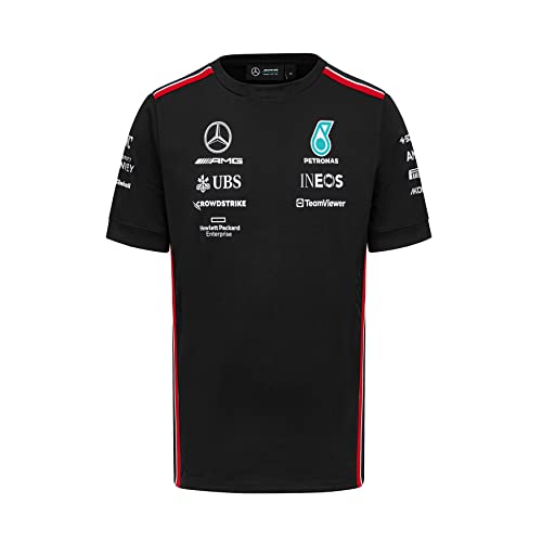 MERCEDES AMG PETRONAS Formula One Team - 2023 Team-T-Shirt - Schwarz - Männer - Größe: M von MERCEDES AMG PETRONAS