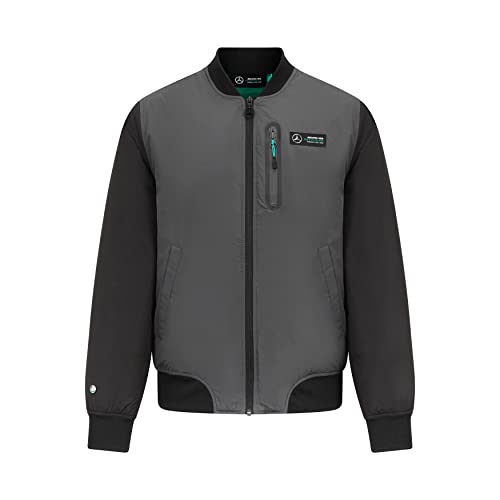 MERCEDES AMG PETRONAS Formula One Team - Bomberjacke - Grau/Schwarz - Männer - Größe: S MERCEDES AMG PETRONAS Formula One Team - Bomberjacke - Grau/Schwarz - Männer - Größe: S von MERCEDES AMG PETRONAS