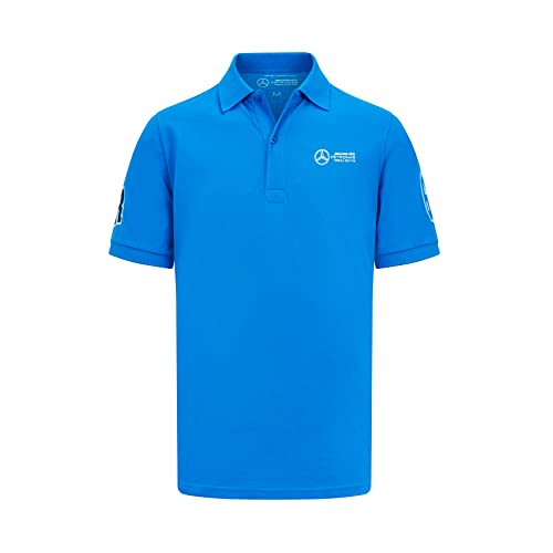 MERCEDES AMG PETRONAS Formula One Team - George Russel Polo - Blau - Männer - Größe: XL MERCEDES AMG PETRONAS Formula One Team - George Russel Polo - Blau - Männer - Größe: XL von MERCEDES AMG PETRONAS