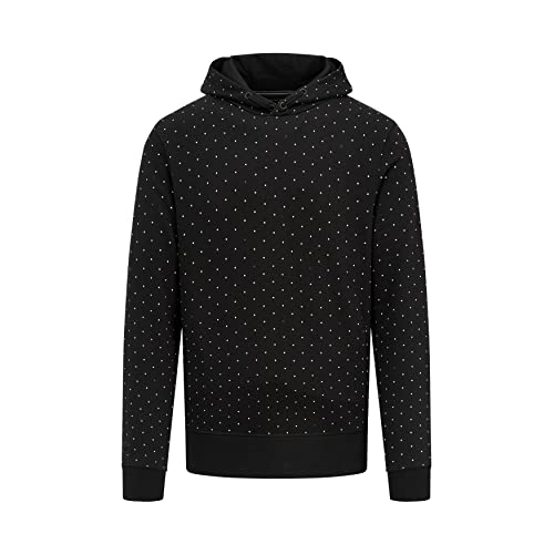 MERCEDES AMG PETRONAS Formula One Team - Gepunkteter Hoodie - Schwarz - Männer - Größe: XXL von MERCEDES AMG PETRONAS