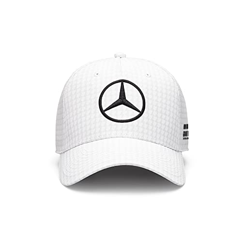 MERCEDES AMG PETRONAS Formula One Team - Kinder 2023 Lewis Hamilton Kappe - Weiß - Größe: Einheitsgröße von MERCEDES AMG PETRONAS