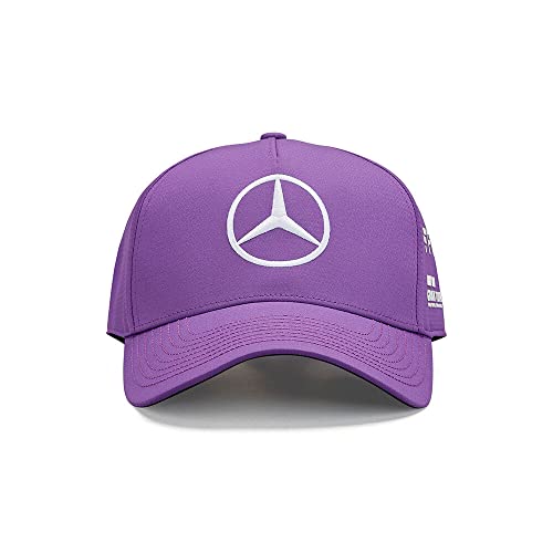 Mercedes-AMG Petronas Formula One Team - Offizielle Formel 1 Merchandise Kollektion - Lewis Hamilton Kinder 2022 Team Kappe - Lila - Kinder - Einheitsgröße von MERCEDES AMG PETRONAS