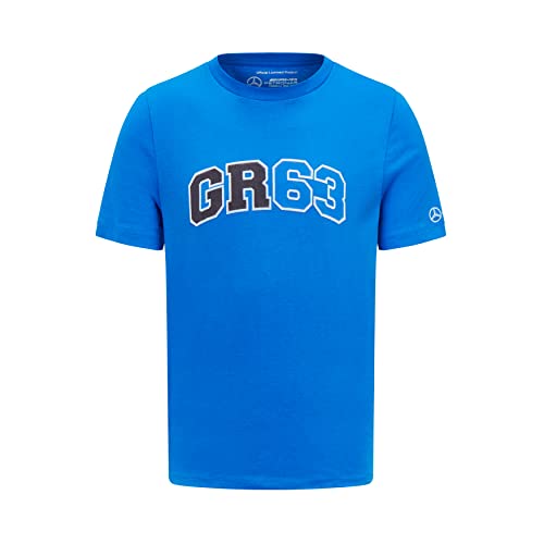 MERCEDES AMG PETRONAS Formula One Team - T-Shirt mit George-Russell-Logo - Blau - Männer - Größe: XXL von MERCEDES AMG PETRONAS