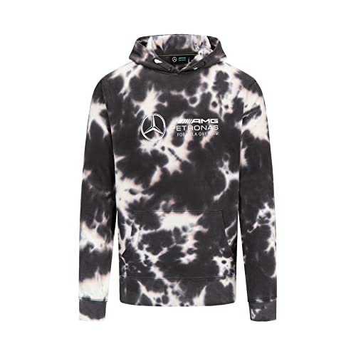 MERCEDES AMG PETRONAS Formula One Team - Tie-Dye-Hoodie - Grau - Männer - Größe: L von MERCEDES AMG PETRONAS