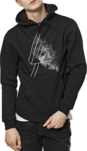 MERCHCODE Herren Linkin Park Logo Hættetrøje Kapuzenpullover, Schwarz, S EU von MERCHCODE