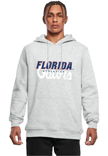 MERCHCODE Men's MC902-Florida Gators Logo Hoodie Sweatshirt, Heather Grey, XL von MERCHCODE