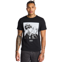 MERCHCODE Oasis Herren T-Shirts - Schwarz - Größe S - Baumwoll-Jersey von MERCHCODE