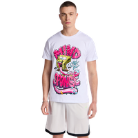 MERCHCODE Sponge Bob Herren T-Shirts - Weiß - Größe XXL - Baumwoll-Jersey von MERCHCODE