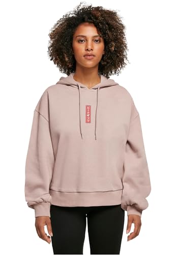 Merchcode Female Hoodies Ladies Peanuts - House of Snoopy Organic Oversized Hoody, Oversized Fit, 100% Cotton (Organic), M von MERCHCODE