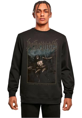 Merchcode Herren Mp5012166-behemoth - Ilyayd Cover Fleece Crewneck Sweatshirt, Schwarz, 5XL EU von MERCHCODE