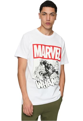 Merchcode Herren T-Shirt 100% Baumwolle Weiß XXL von MERCHCODE