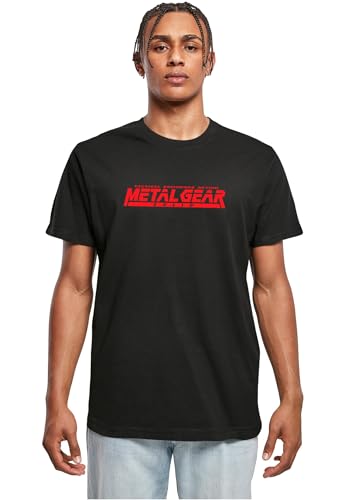 Merchcode Männlich Collarless T-Shirt, Schwarz, XL von MERCHCODE