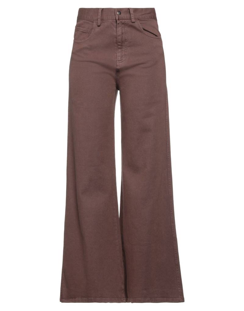 MERCI ITALIA Jeanshose Damen Braun von MERCI ITALIA