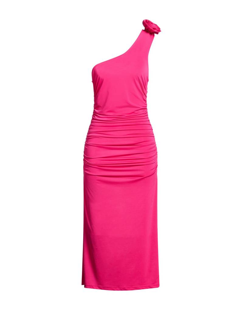 MERCI ITALIA Midi-kleid Damen Fuchsia von MERCI ITALIA