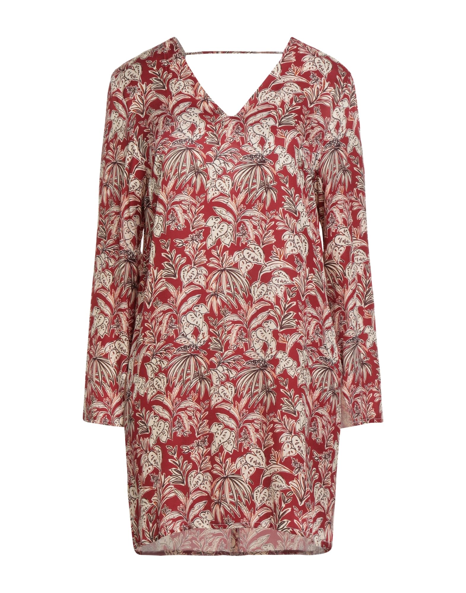 MERCI ITALIA Mini-kleid Damen Bordeaux MERCI ITALIA Mini-kleid Damen Bordeaux von MERCI ITALIA