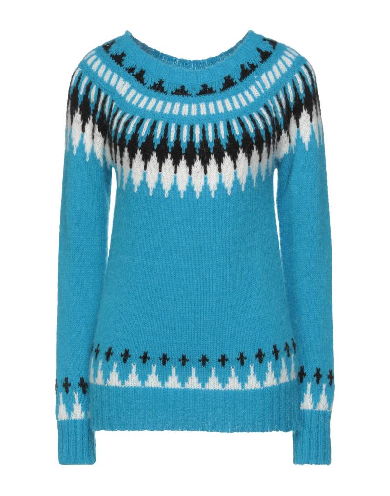 MERCI ITALIA Pullover Damen Azurblau von MERCI ITALIA