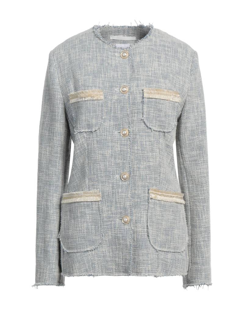 MERCI ITALIA Jacke & Anorak Damen Hellblau von MERCI ITALIA