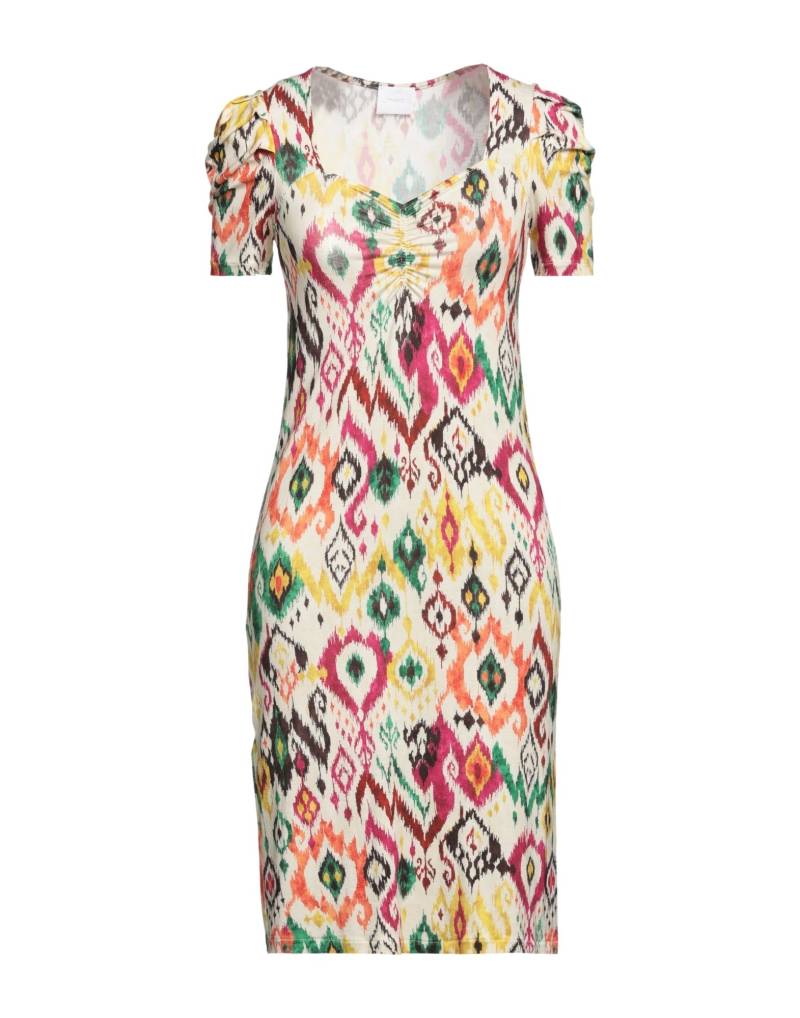 MERCI ITALIA Midi-kleid Damen Elfenbein von MERCI ITALIA