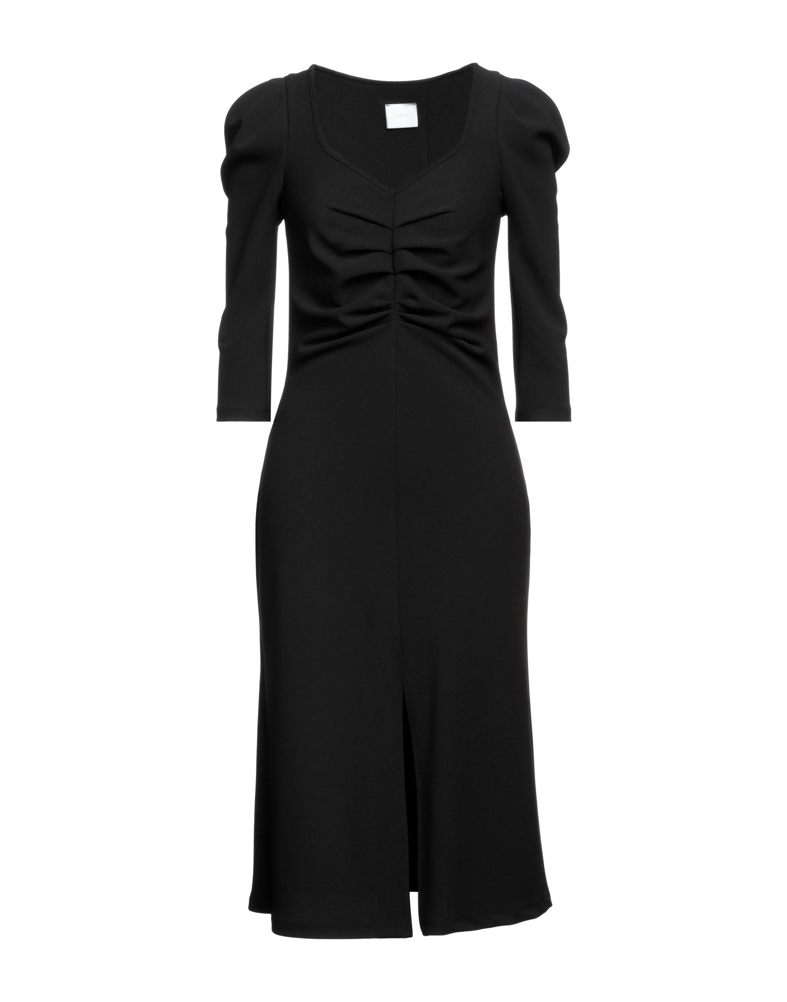 ..,MERCI Midi-kleid Damen Schwarz von ..,MERCI