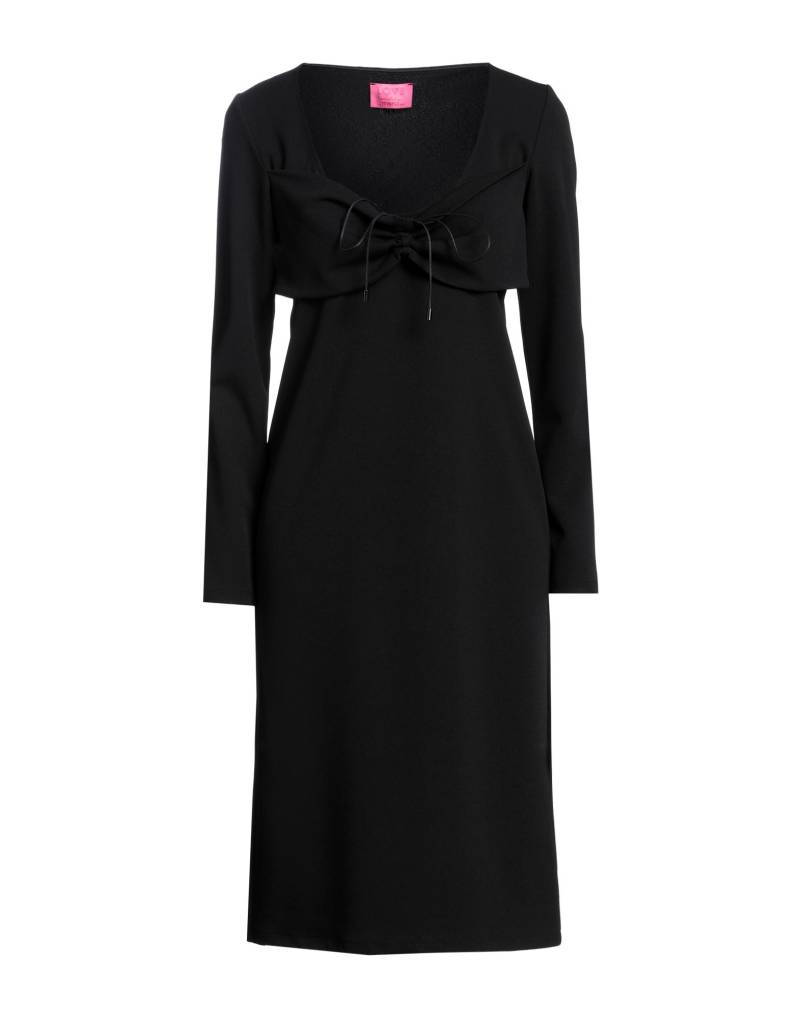 MERCI ITALIA Midi-kleid Damen Schwarz von MERCI ITALIA