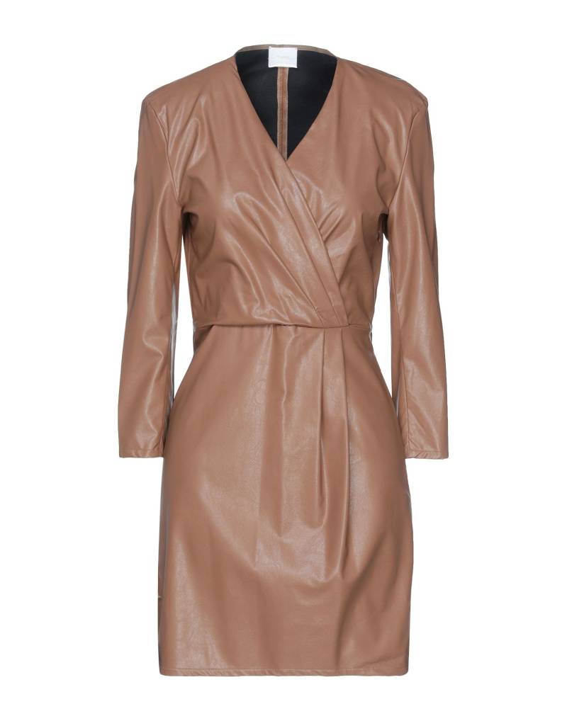 MERCI ITALIA Mini-kleid Damen Braun von MERCI ITALIA