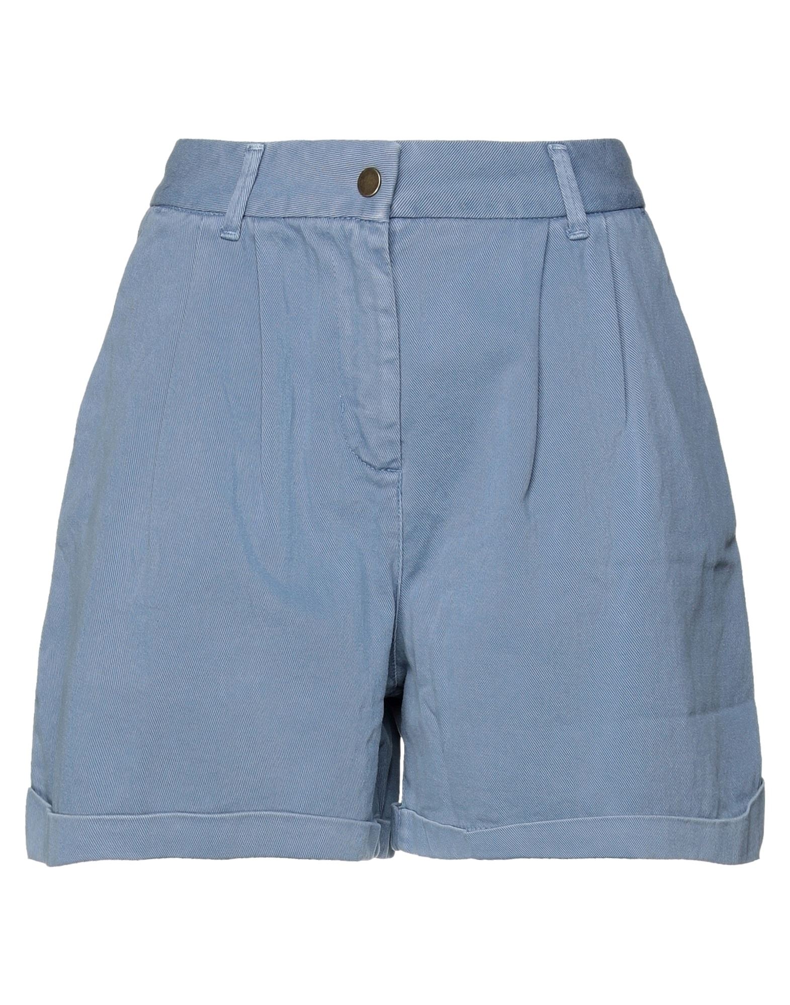 ..,MERCI Shorts & Bermudashorts Damen Blaugrau von ..,MERCI