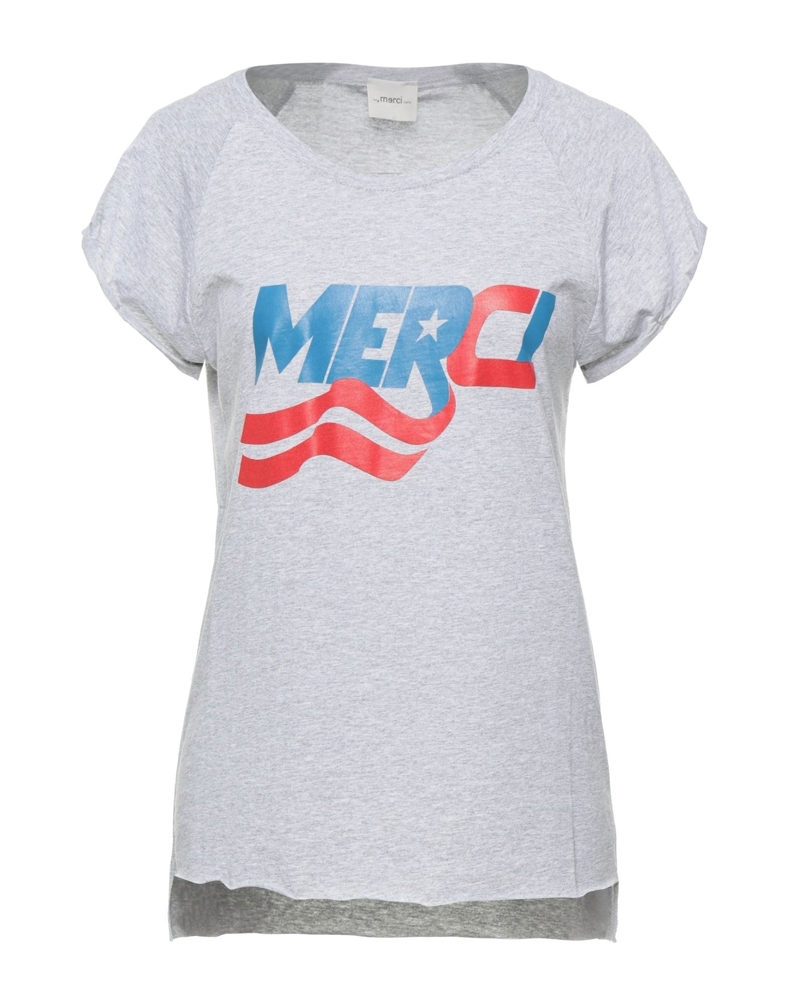 ..,MERCI T-shirts Damen Hellgrau von ..,MERCI