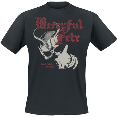 MERCYFUL FATE The Ruler of Earth Männer T-Shirt schwarz XL 100% Baumwolle Band-Merch, Bands von MERCYFUL FATE