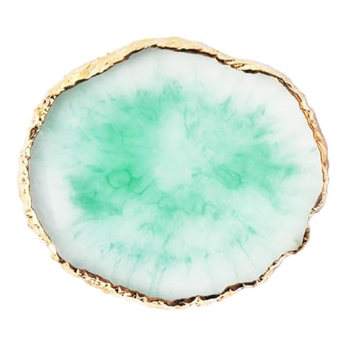 MERIGLARE DIY Nail Art Palette, Malen gemischter Farbplatte, Nail Art Polish Halter Farbschale Zeichnung Farbschale für Künstler, GrÜn von MERIGLARE