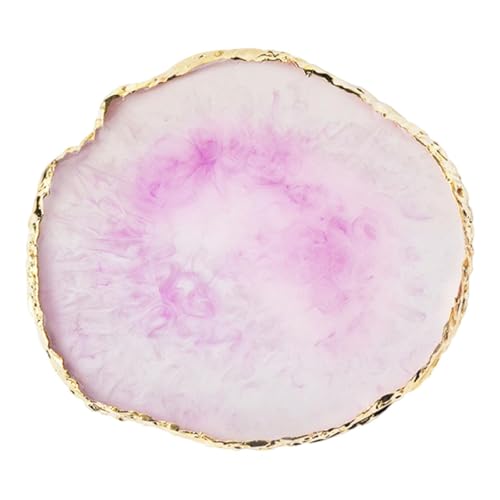 MERIGLARE DIY Nail Art Palette, Malen gemischter Farbplatte, Nail Art Polish Halter Farbschale Zeichnung Farbschale für Künstler, Lila von MERIGLARE