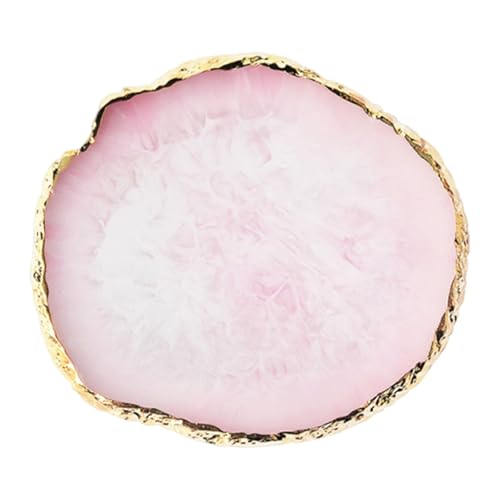 MERIGLARE DIY Nail Art Palette, Malen gemischter Farbplatte, Nail Art Polish Halter Farbschale Zeichnung Farbschale für Künstler, Rosa von MERIGLARE