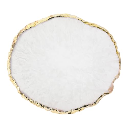 MERIGLARE DIY Nail Art Palette, Malen gemischter Farbplatte, Nail Art Polish Halter Farbschale Zeichnung Farbschale für Künstler, Weiß von MERIGLARE