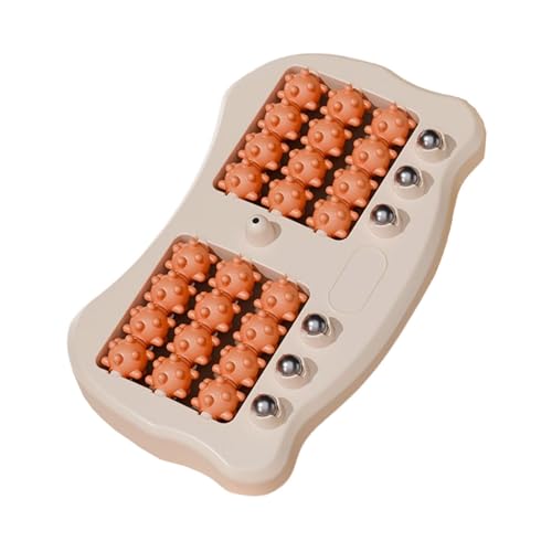MERIGLARE Fußmassagerolle, Fußrollen-Plantarmassagegerät, Massagegerät, für Männer, Frauen, Büroangestellte, Orange MERIGLARE Fußmassagerolle, Fußrollen-Plantarmassagegerät, Massagegerät, für Männer, Frauen, Büroangestellte, Orange von MERIGLARE