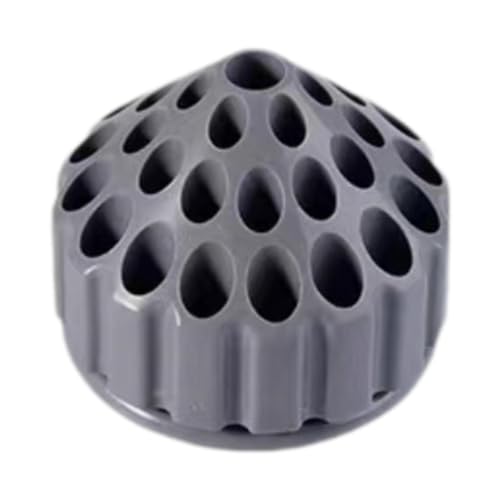 MERIGLARE Manicure Tool Bit Organizer Carving Tool Bithalter, 360 Grad rotierender Behälter, Speicherschleifenrock für Zuhause, Grau von MERIGLARE