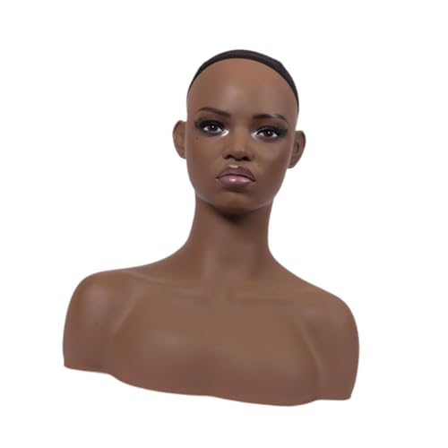 MERIGLARE Realische Weibliche Schaufensterpuppe Head Manikin Head Büste für Hüte Halskette Perücke von MERIGLARE