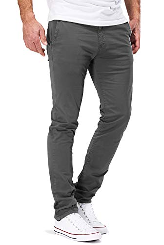 MERISH Chino Herren Slim fit Chinohose Stretch Designer Hose Neu 402 (29-32, 402 Grau) von MERISH