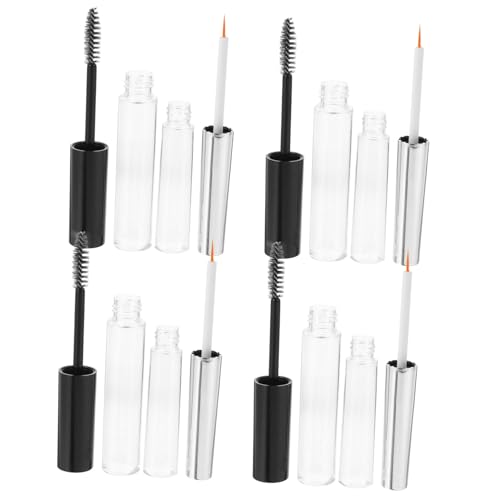 MERRYHAPY 2 Sätze 10 Ml Diy Mascara-flaschen-set Transparente Mini-tube Aus Kunststoff Mit Trichter von MERRYHAPY