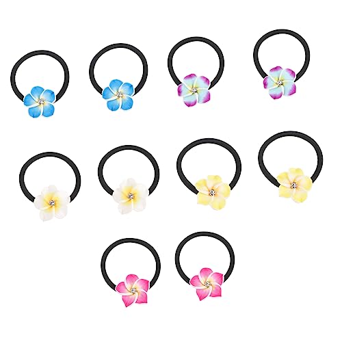 MERRYHAPY 20stücke Teiliges Bunter Blumen-haarbänder Aus Elastischem Material Für Mädchen Modische Haaraccessoires Für Strand Party Und Alltag Komfortabel Und Dekorativ von MERRYHAPY