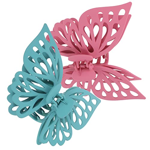 MERRYHAPY 2stücke Schmetterling Haarklammern Schmetterlings-haarspangen Haarspangen Für Frauen Mädchen Haar-accessoires Zeremonie Geburtstag Hochzeit Alltag von MERRYHAPY