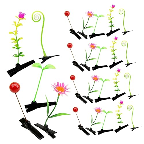 MERRYHAPY 30stücke Kawaii Pflanzen Haarspangen Bunte Haarclips Für Mädchen Geeignet Für Alltagslooks Cosplay Und Besondere Anlässe Langlebige Und Stilvolle Haarschmuck-accessoires von MERRYHAPY