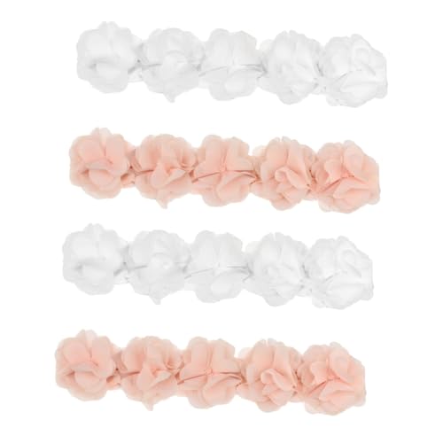 4 Stück -kopfbedeckung Kopfschmuck Mädchen-säuglings-stirnband -stirnband Kleinkind-haargummis Für Mädchen Haargummis Säuglingshaarband Kleinkind-turban MERRYHAPY von MERRYHAPY