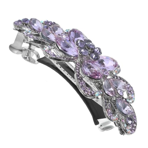 MERRYHAPY Haarspange Mit Strass Für Damen Rutschfeste Federclip-haarspange Sparkly-haaraccessoire Für Verschiedene Frisuren Und Anlässe von MERRYHAPY