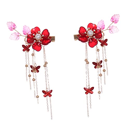 MERRYHAPY Blumen-haarspange Aus Legierungsmaterial Mit Quaste Retro-haarspange Für Damen Elegant Und Langlebig Für Verschiedene Frisuren von MERRYHAPY