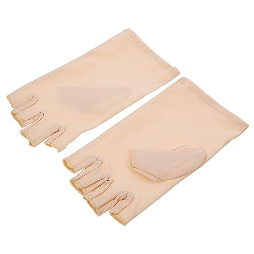 MERRYHAPY 1 Paar Uv-handschuhe Für Nail Art Handschuh Halbfinger Maniküre Schutzhandschuhe von MERRYHAPY