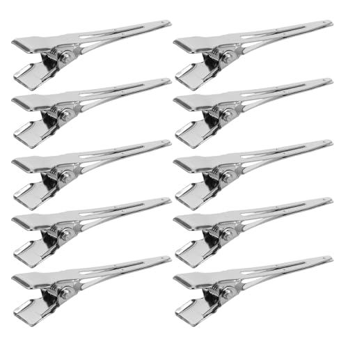 MERRYHAPY 1packung Bill Clips Metall Haarspangen Für Präzises Styling Und Haarfärbung Rostfreie Edelstahl-alligator-clips Für Damen Für Salon Und Zuhause von MERRYHAPY