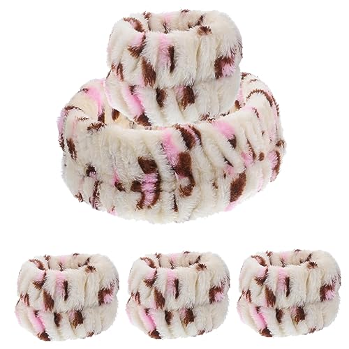 MERRYHAPY 1satz Wasserdichten Gesichtswasch-haarbändern Und Handgelenkbändern Mit Leopardendesign Für Make-up Und Spa-anwendungen Teiliges Für Hautpflege von MERRYHAPY