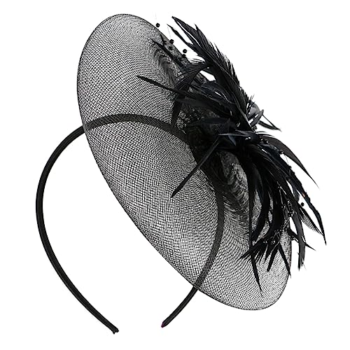 MERRYHAPY Federkopfschmuck Elegant Haarschmuck Haarreif Mit Feder Für Party Tanz Kopfbedeckung Haar Zubehör von MERRYHAPY